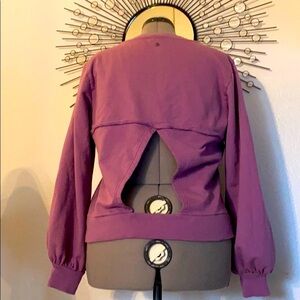 Back Cutout Zella Pullover